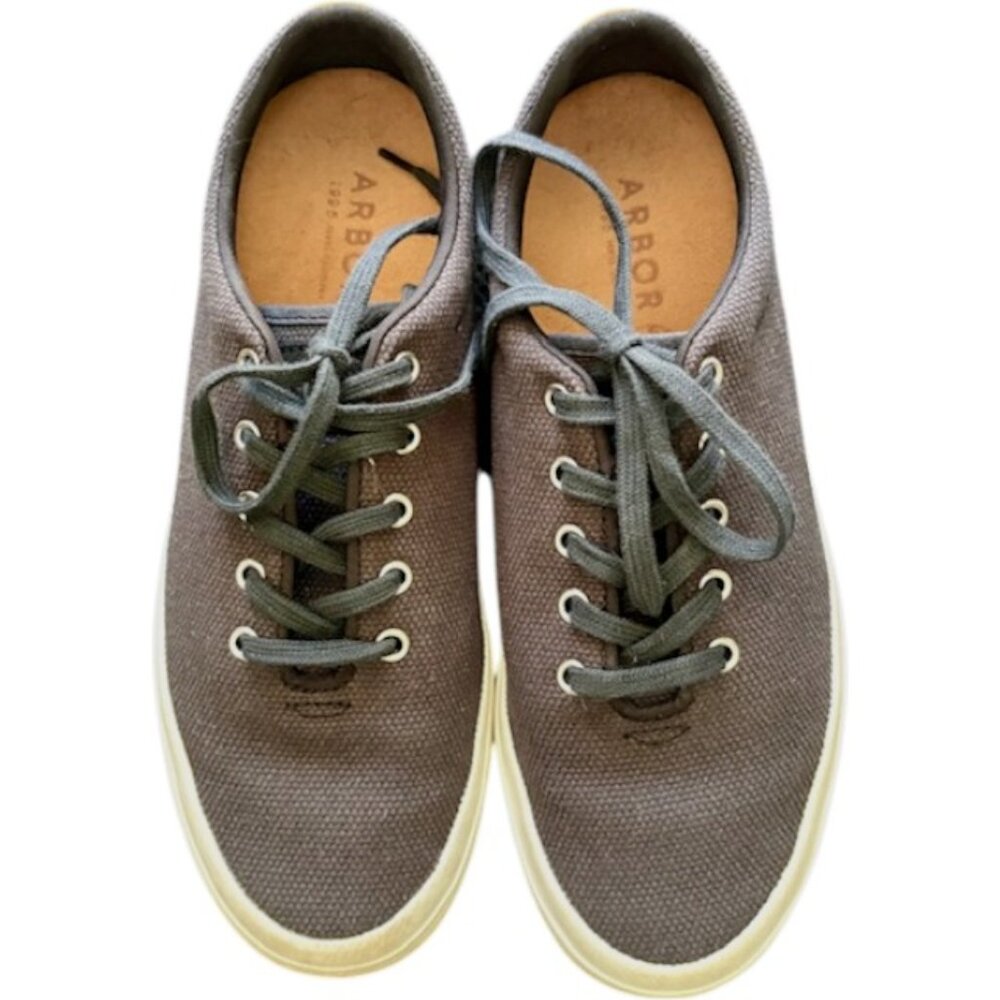 Arbor Collective Legacy Canvas/Suede Low Sneakers - Black - 8 - Picture 3 of 9
